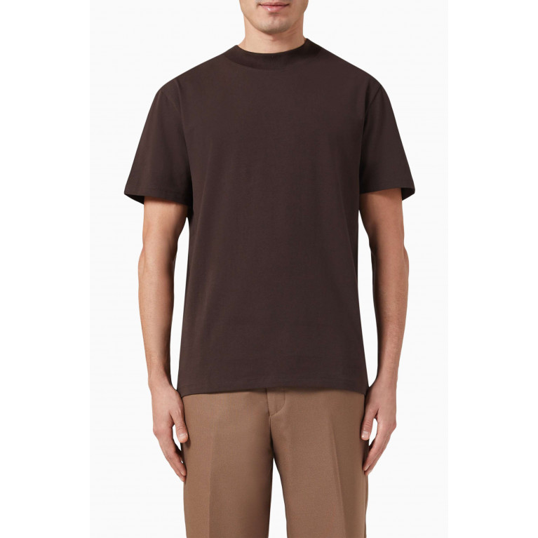 Selected Homme - RoryT-shirt in Organic Cotton Brown
