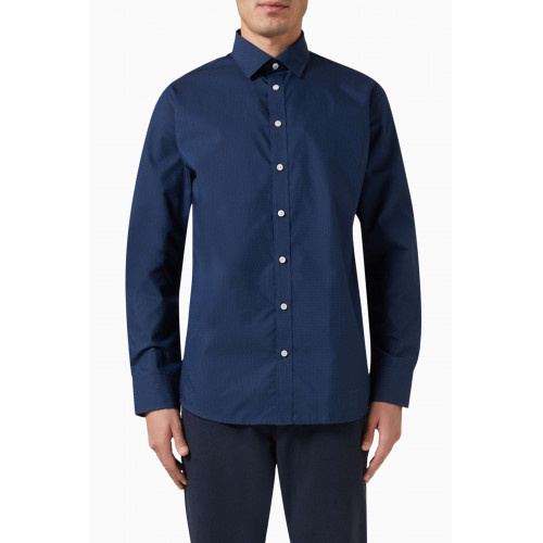 Selected Homme - Soho Dobby Shirt in Organic Cotton Blend
