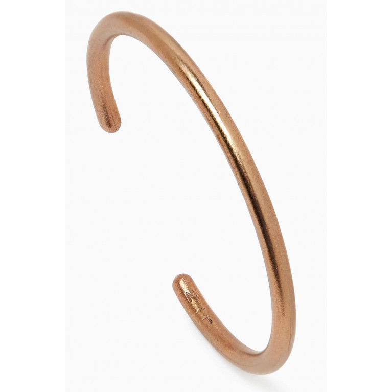 The Monotype - The Cameron Cuff Bracelet in Brass