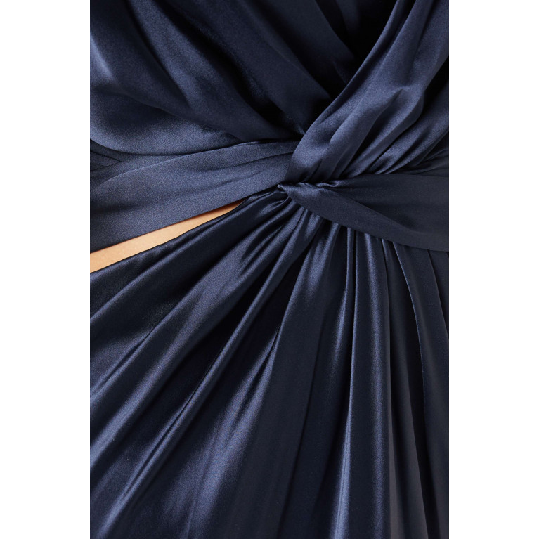 Christopher Esber - Triquetra Twist Dress in Silk