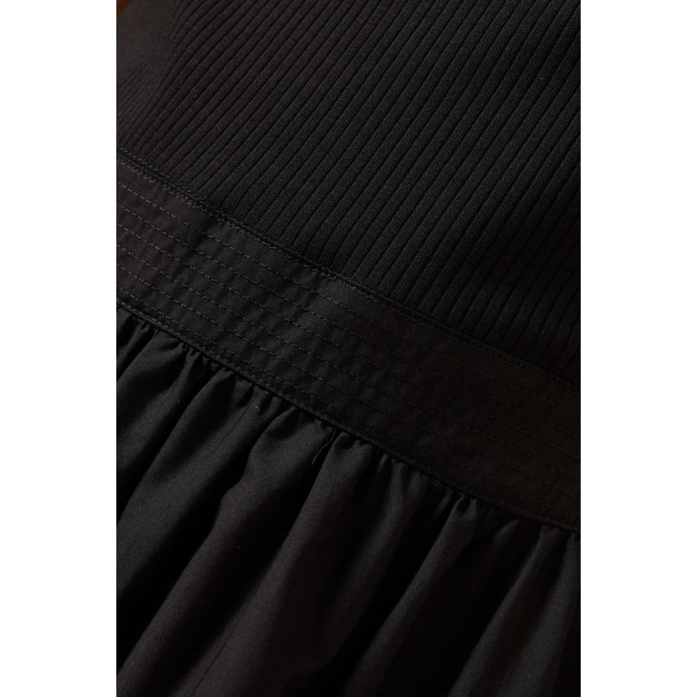 Ulla Johnson - Francine Midi Dress in Cotton Black