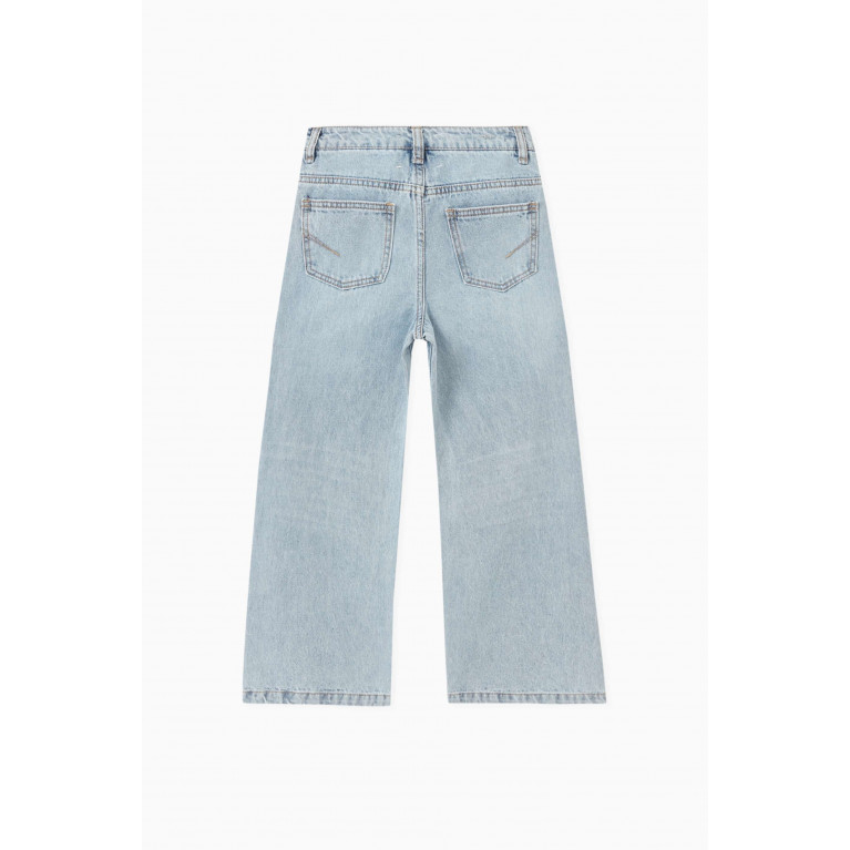 Habitual - Embellished Wide-leg Jeans