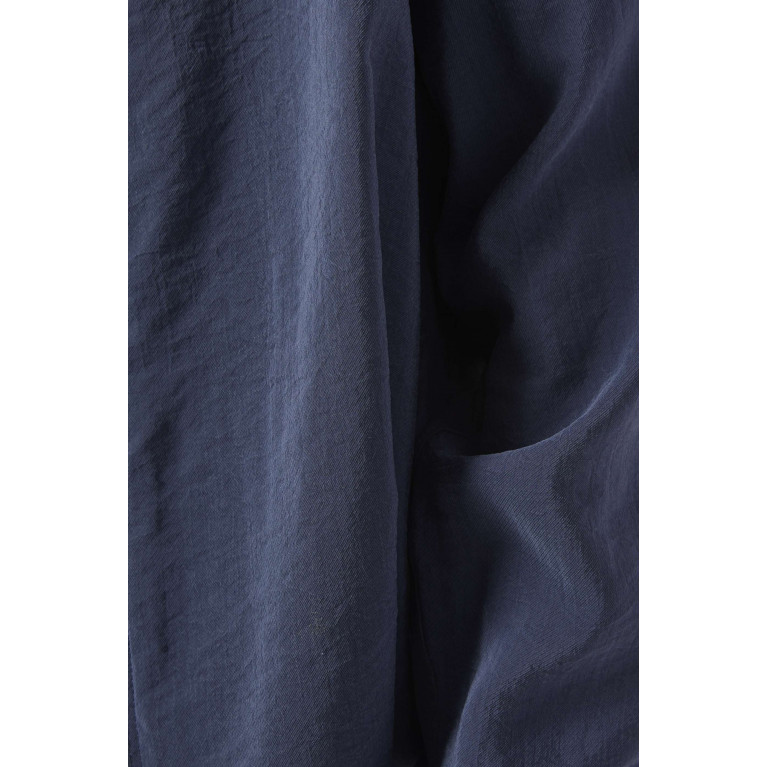 Giorgio Armani - Zip-up Shirt in Silk-blend Twill
