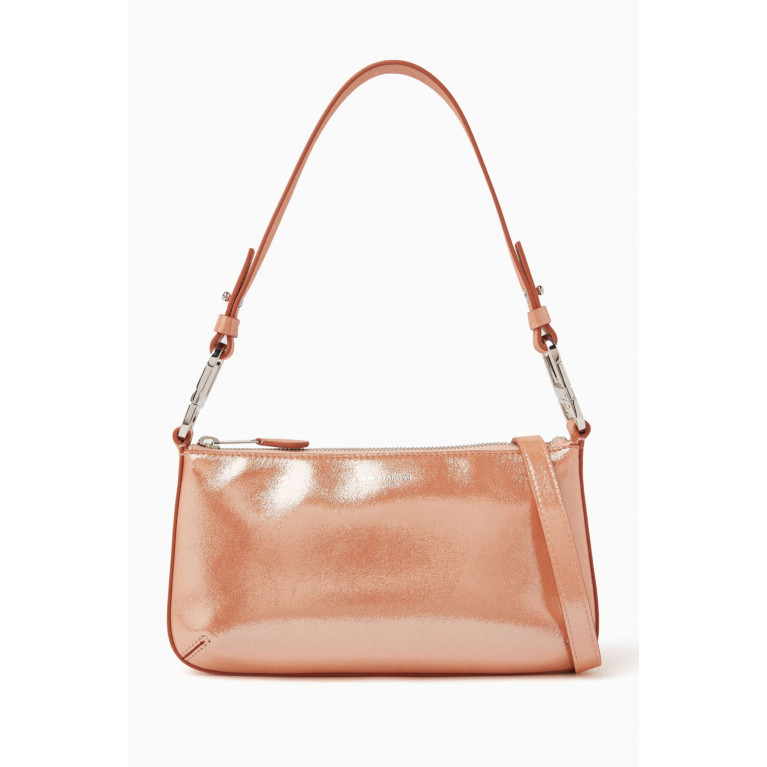 Giorgio Armani - Hobo Bag in Metallic Leather Pink