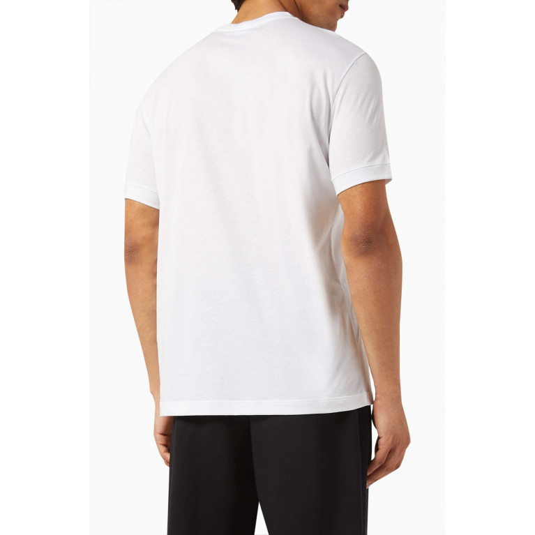 Giorgio Armani - Borgonuovo 11 Logo T-shirt in Cotton