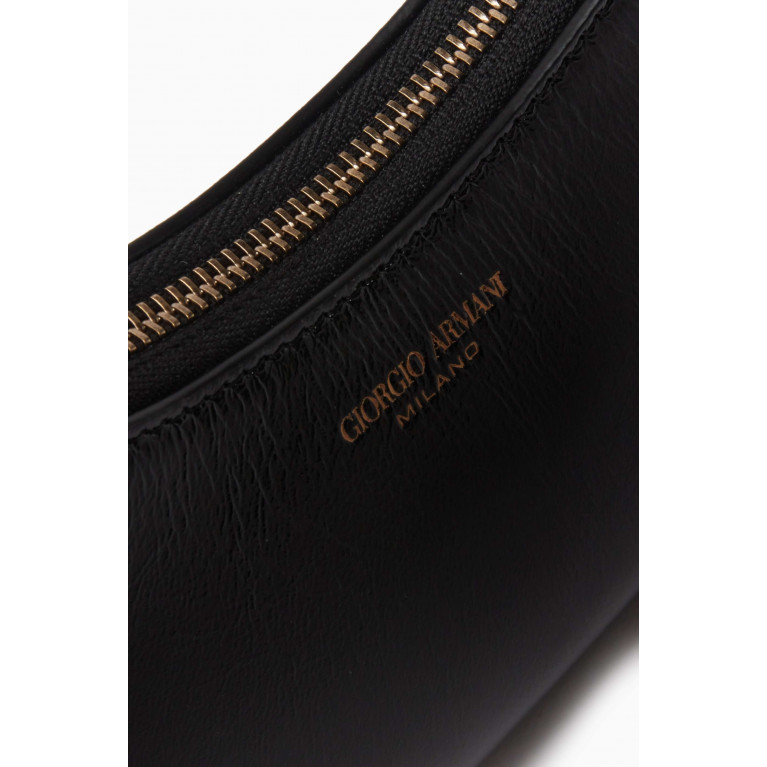 Giorgio Armani - Hobo Bag in Nappa Leather Black