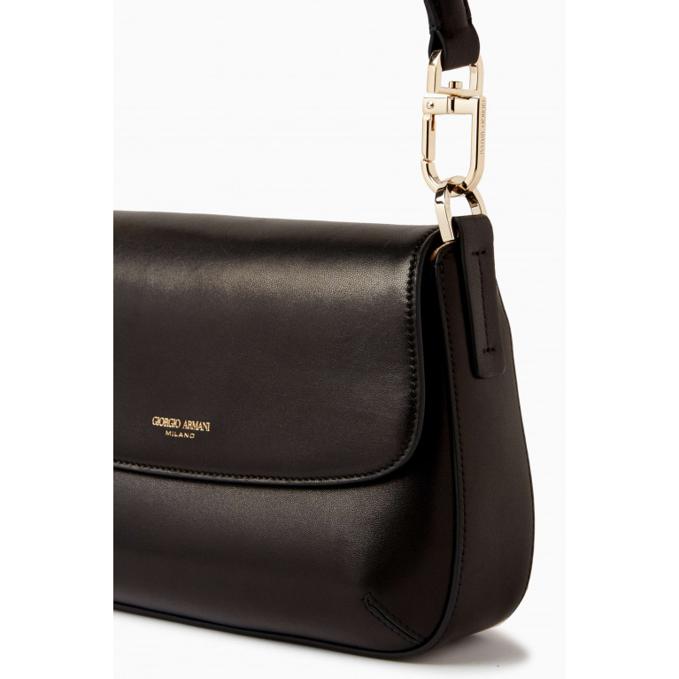 Giorgio Armani - Small La Prima Baguette Bag in Leather