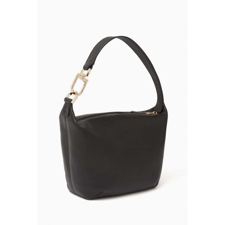 Giorgio Armani - Small Top Handle Bag in Nappa Black