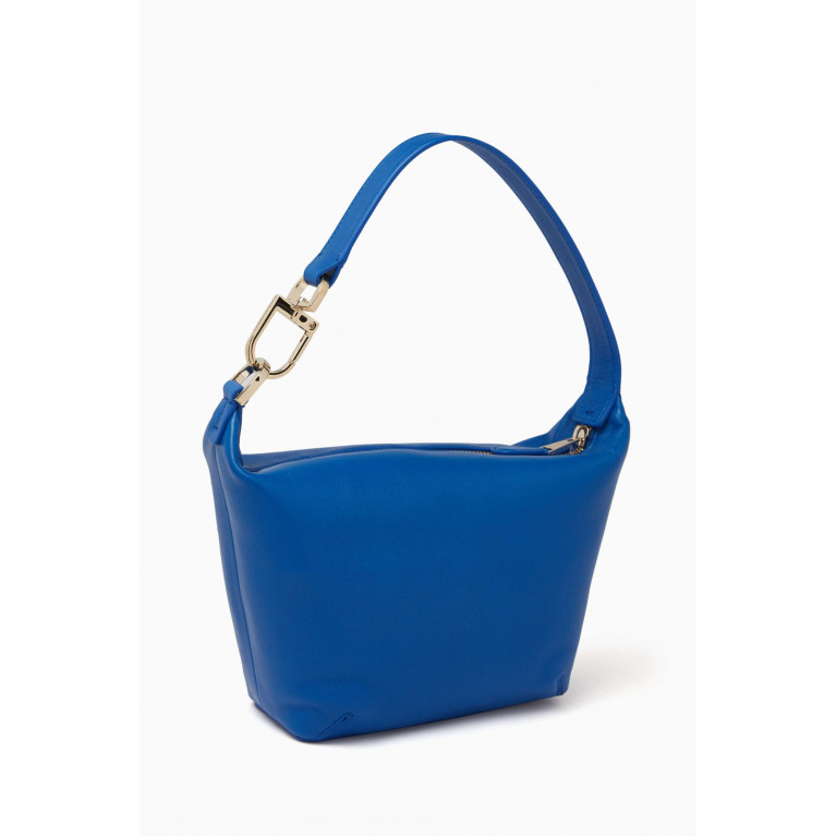 Giorgio Armani - Small Top Handle Bag in Nappa Blue