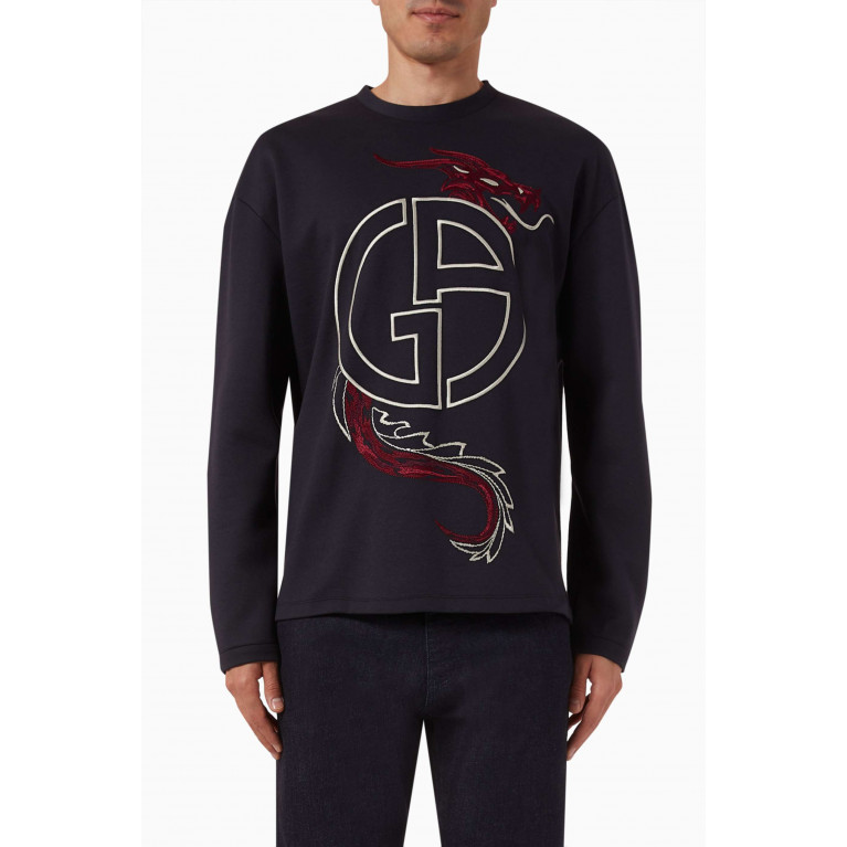 Giorgio Armani - Lunar New Year Sweatshirt in Cotton-jersey