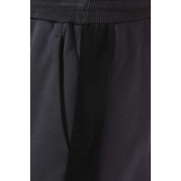 Giorgio Armani - Side-striped Jogger Pants in Cotton Jersey