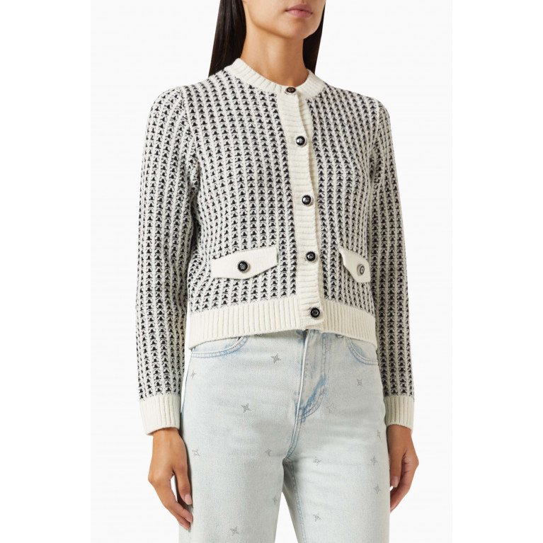 Maje - Millesime Buttoned Cardigan in Knit
