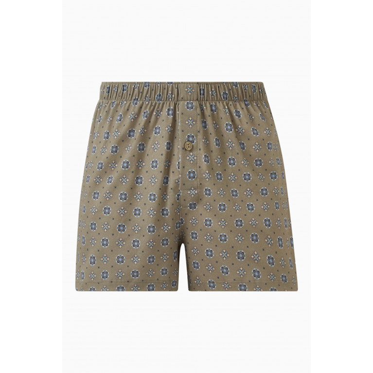 Hanro - Fancy Boxer Shorts in Cotton Multicolour