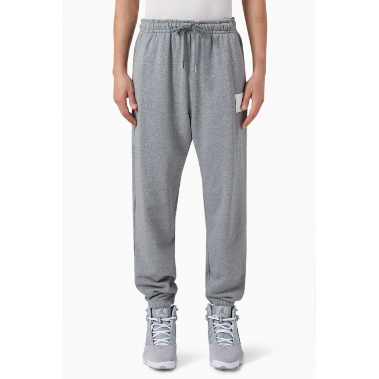 Jordan - Jordan Flight Sweatpants in Cotton Fleece Grey