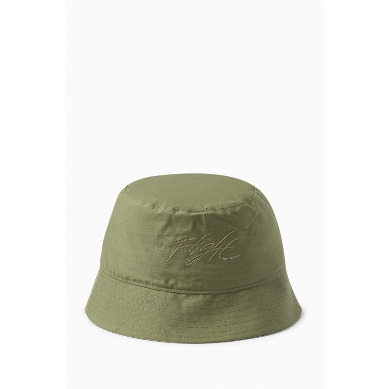 Jordan - Reversible Apex Winter Bucket Hat in Ripstop & Fleece