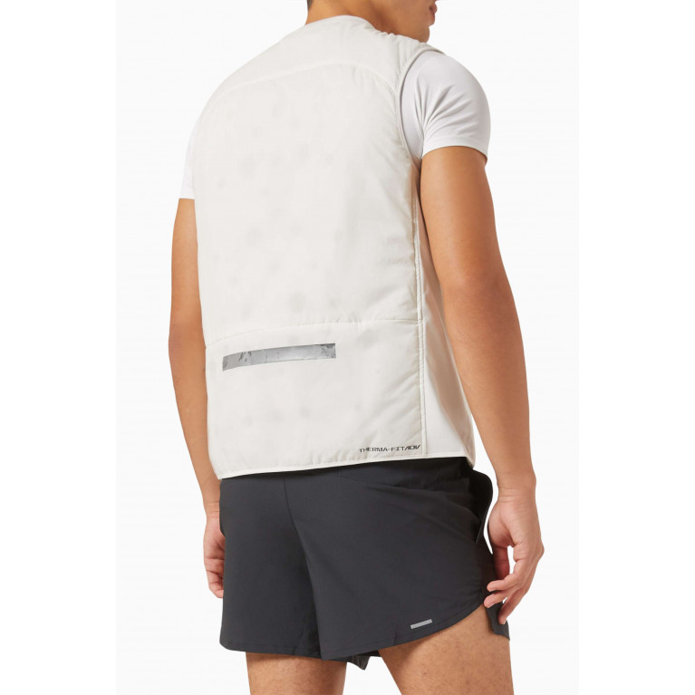 Nike Running - Therma-FIT ADV AeroLayer Running Vest in Padded Nylon Neutral