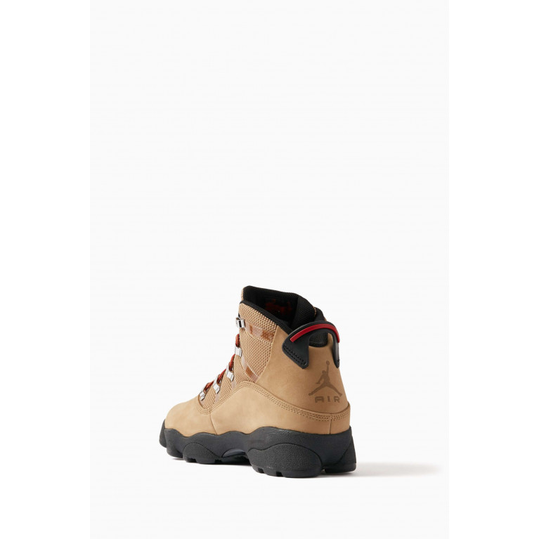 Jordan - Winterized 6 Rings Boots in Leather
