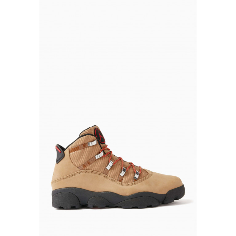 Jordan - Winterized 6 Rings Boots in Leather