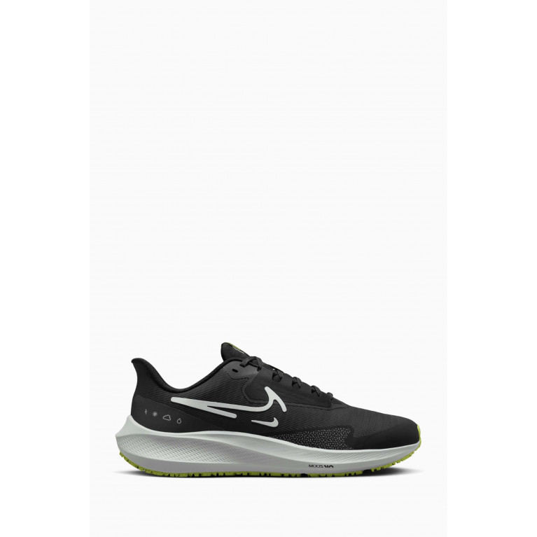 Nike Running - Air Zoom Pegasus 39 Shield Sneakers in Mesh Black