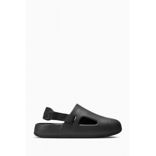Nike - Calm Mules in Foam Black