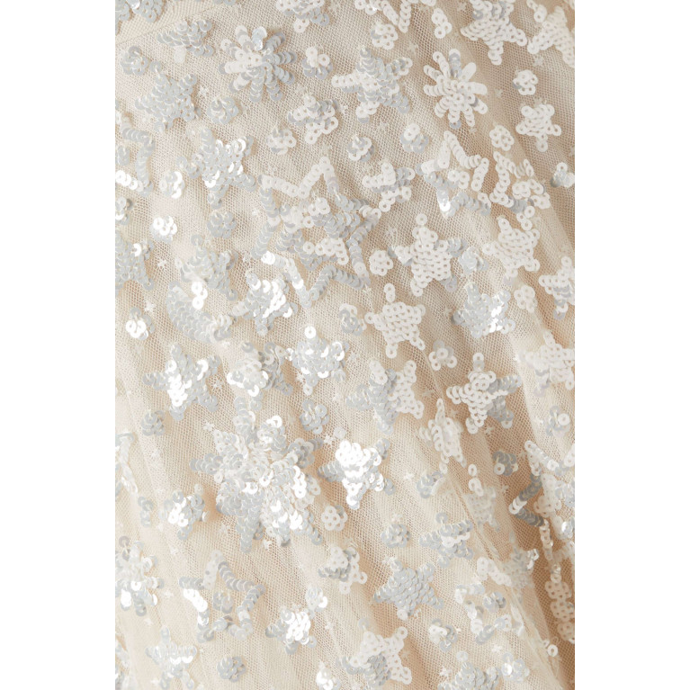 Needle & Thread - Constellation Gloss Gown in Tulle Neutral