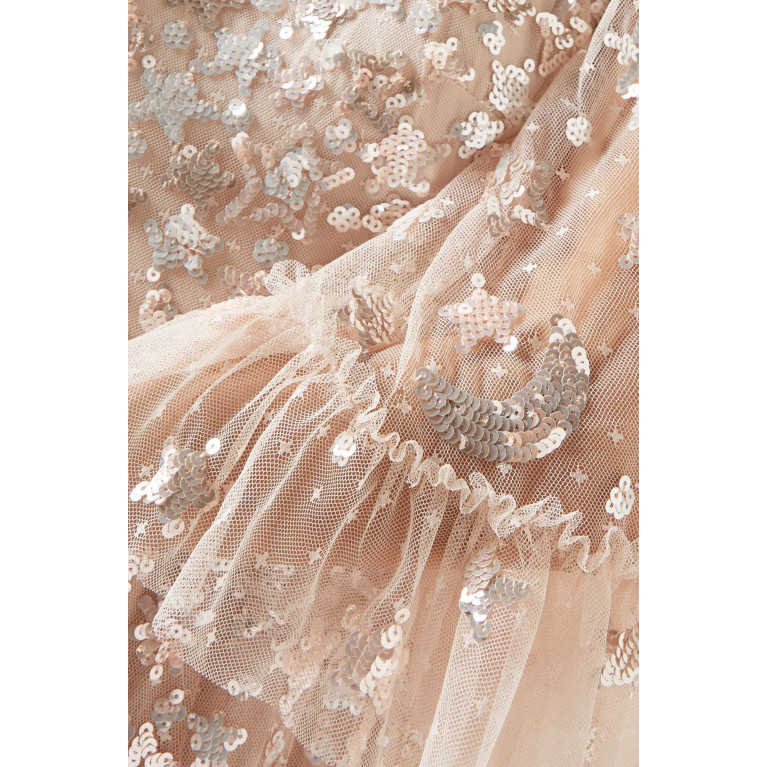 Needle & Thread - Constellation Gloss Gown in Tulle Pink