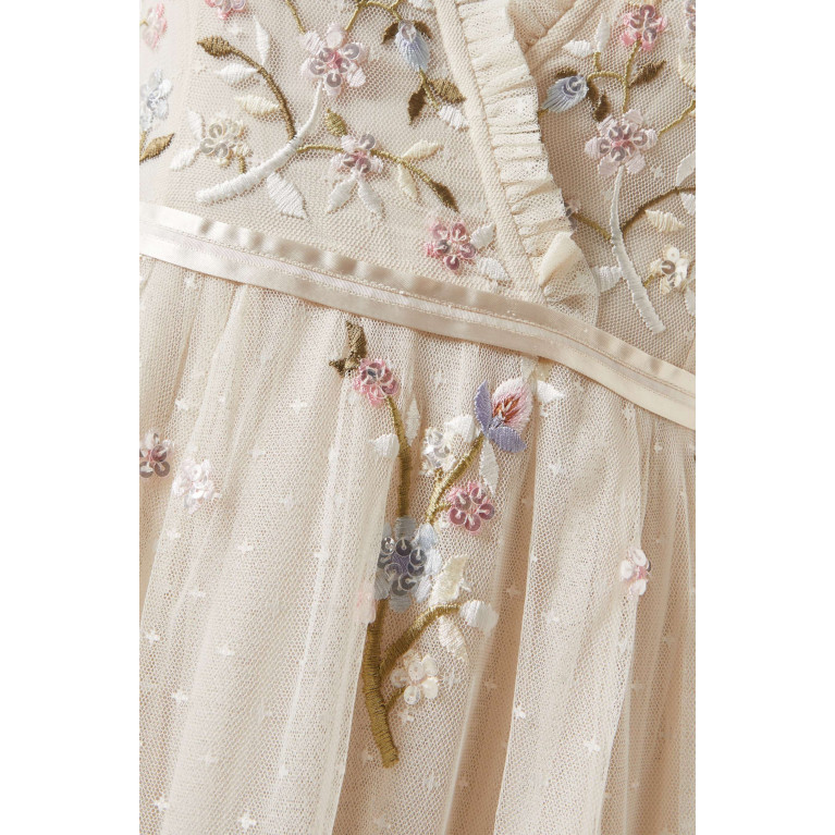 Needle & Thread - Petunia Cap Sleeve Gown in Tulle