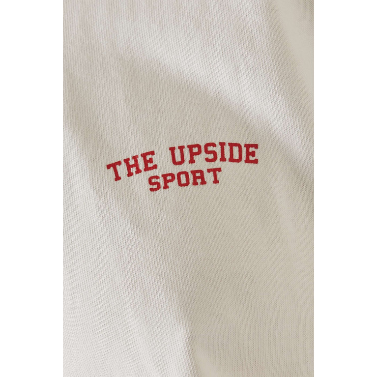 The Upside - Courtsport Sabine Top in Organic Cotton White