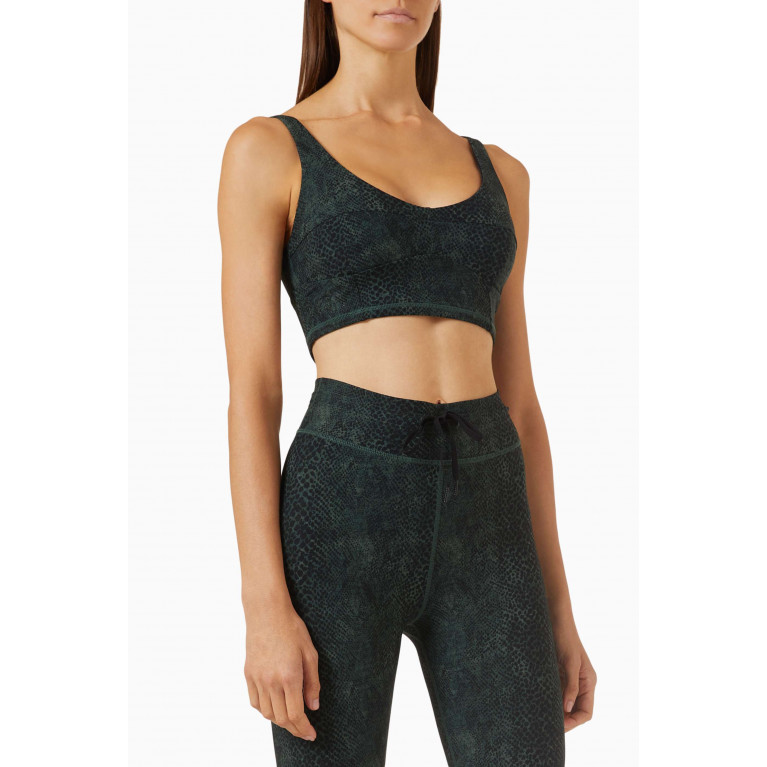 The Upside - Cobra Candice Crop Top in Recycled Fabric