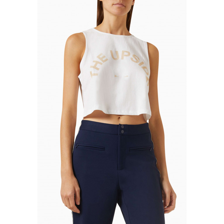The Upside - Bailey Cropped Tank Top in Organic Cotton Jersey