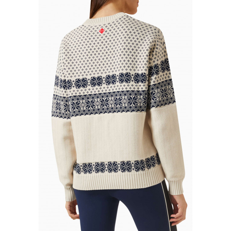 The Upside - Aspen Boo Sweater in Organic Cotton-knit