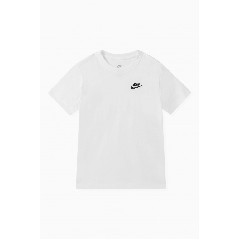 Nike - Logo-embroidered T-shirt in Jersey