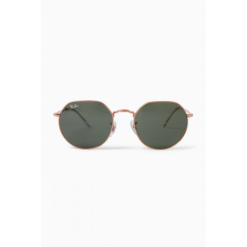 Ray-Ban - Jack Round Sunglasses in Metal