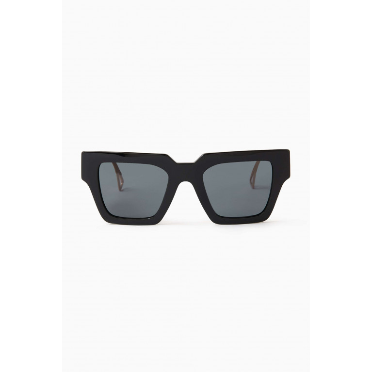 Versace - Square Sunglasses in Acetate & Metal