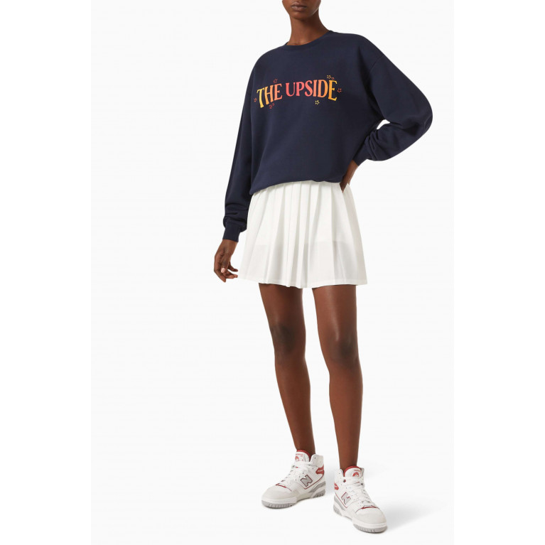 The Upside - Magic Saturn Crewneck Sweatshirt in Organic Cotton Terry
