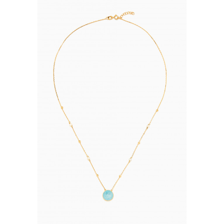 M's Gems - Azura Necklace in 18kt Gold