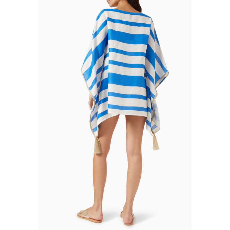 Bambah Boutique - Italy Striped Butterfly Mini Kaftan