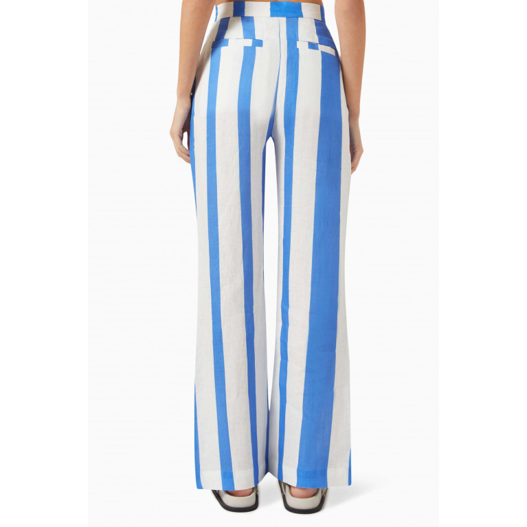 Bambah Boutique - Italy Striped Flared Pants