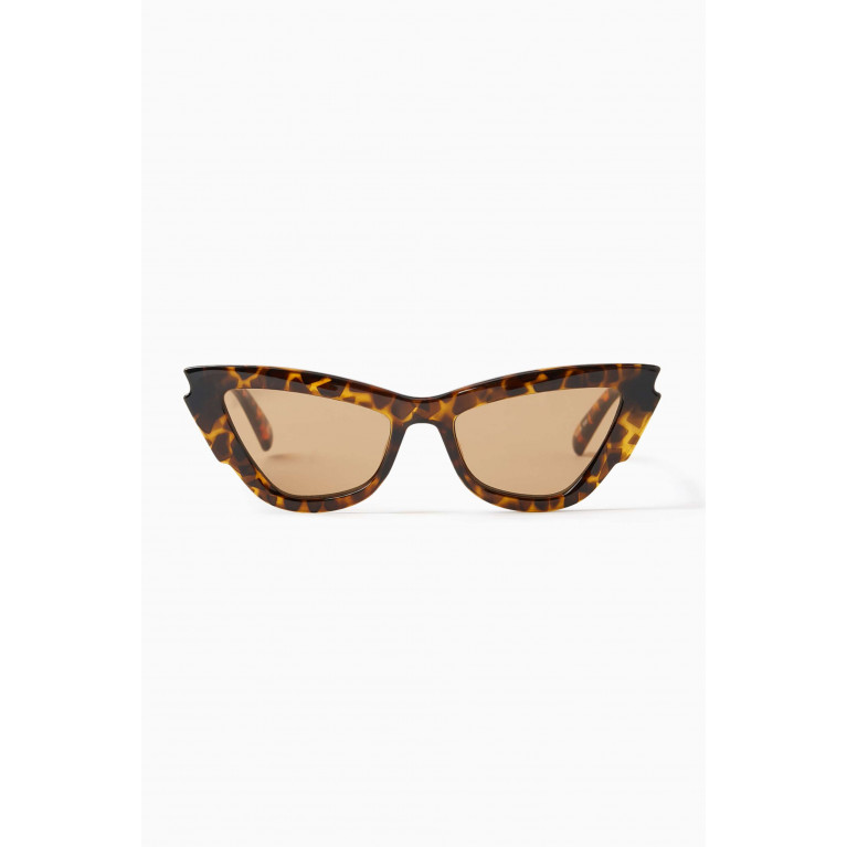 Le Specs - Lost Days Cat-eye Sunglasses