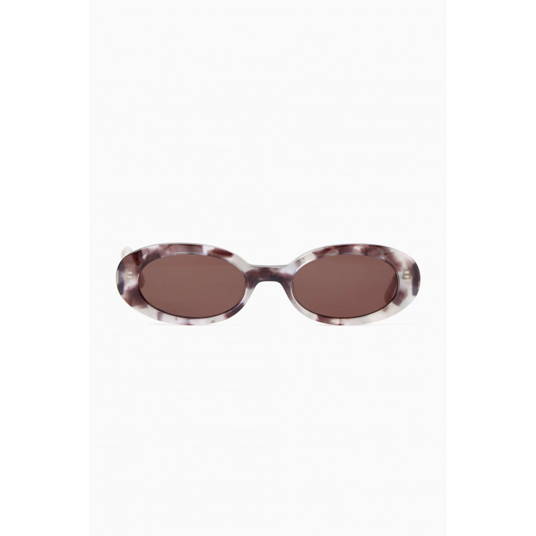 Le Specs - Maybae Oval Sunglasses