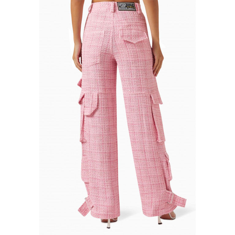 GCDS - Ultracargo Tweed Pants in Cotton-Blend