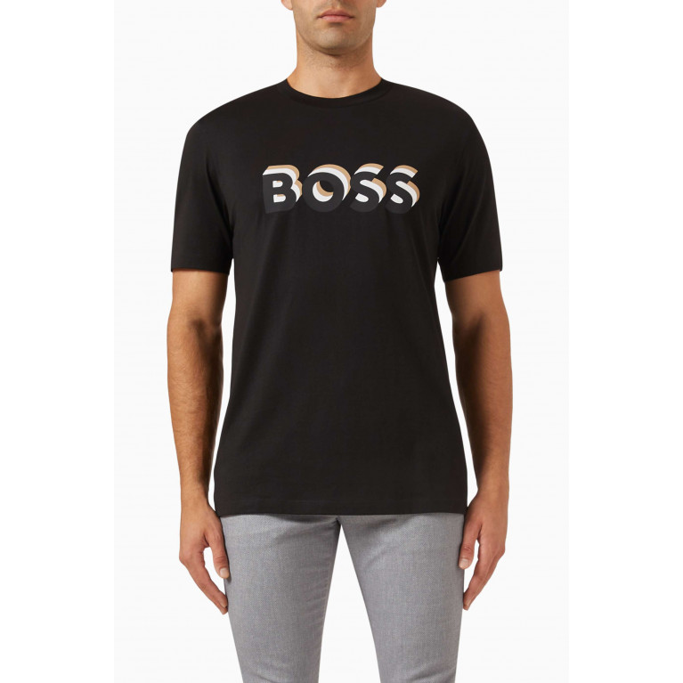 Boss - Tiburt 427 T-shirt in Cotton-jersey
