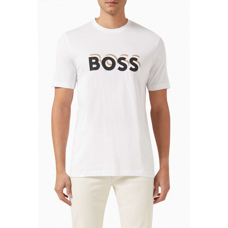 Boss - Tiburt T-shirt in Cotton-jersey