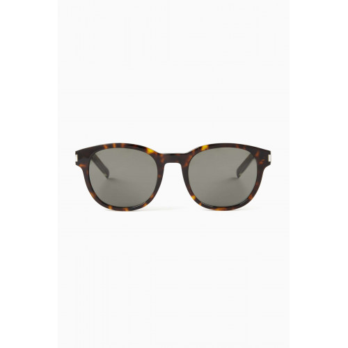 Saint Laurent - Classic Round Sunglasses in Recycled Acetate