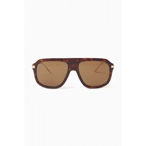 Gucci - Aviator Sunglasses in Acetate