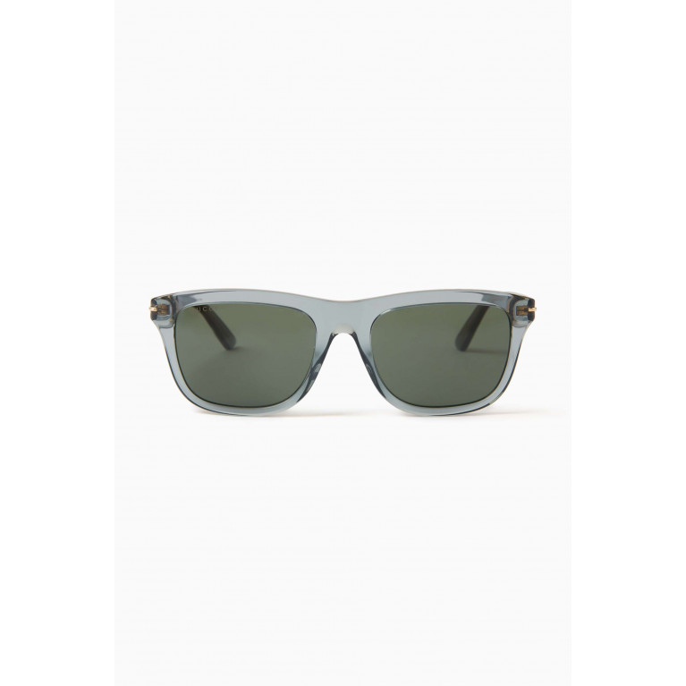 Gucci - Transparent Sunglasses in Recycled Acetate