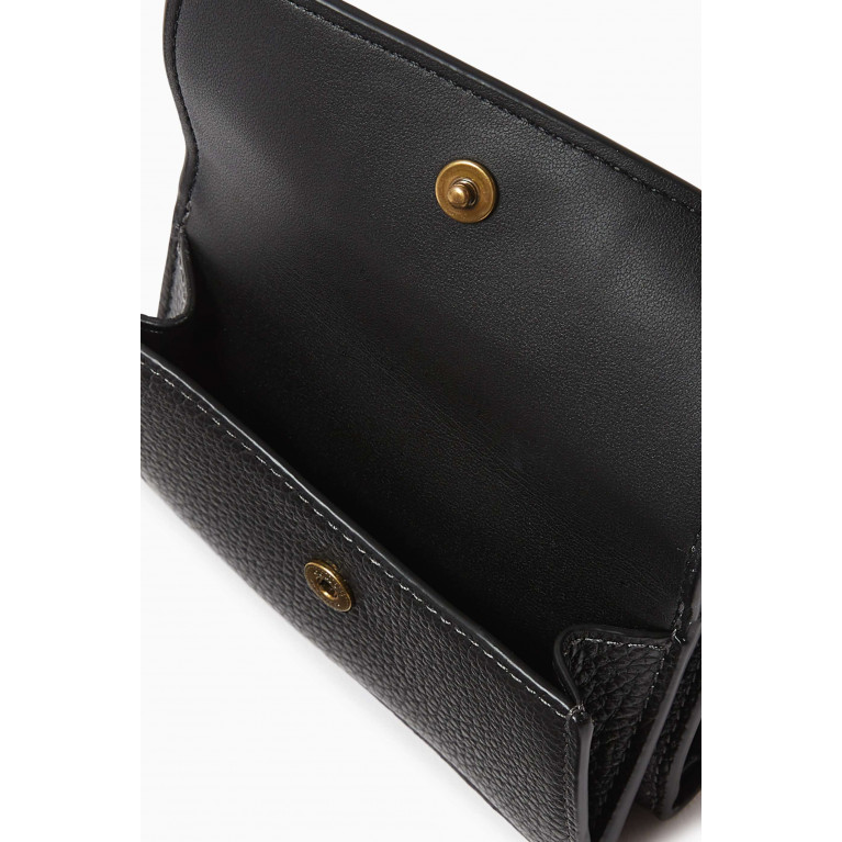 Coach - Mini Tri-fold Wallet in Pebbled Leather