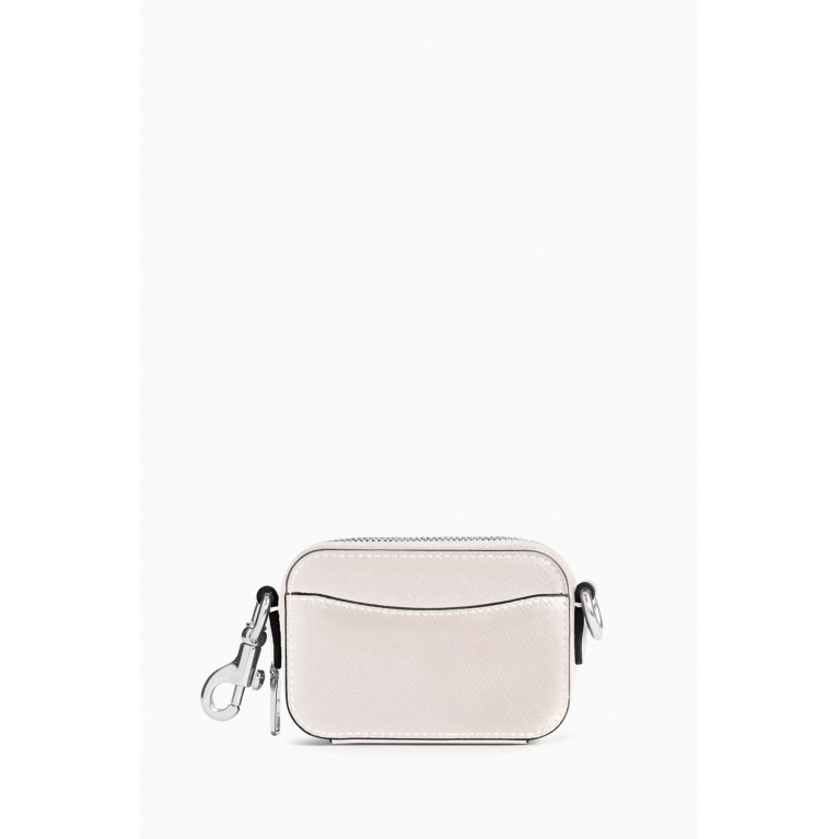 Coach - Crossbody Pouch in Crossgrain Leather White