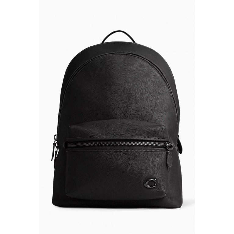 Coach - Charter Backpack in Polished Pebble Leather