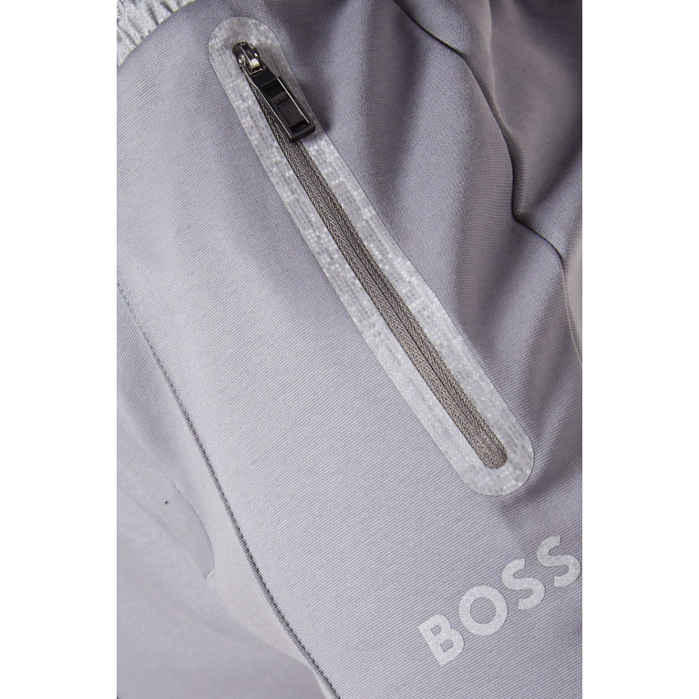 Boss - Hadiko Mirror Sweatpants in Cotton-blend